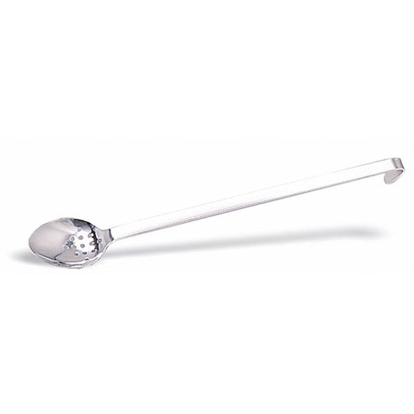 "S/S 18/8 PERFORATED SPOON, 16.5"" HANDLE HEAVY DUTY" - Mabrook Hotel Supplies