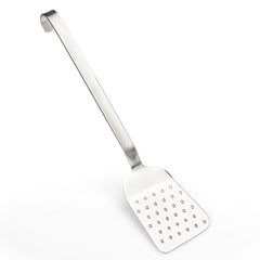 "S/S 18/8 PERFORATED TURNER, 16.5"" HANDLE HEAVY DUTY" - Mabrook Hotel Supplies