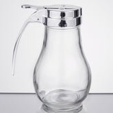 6OZ SYRUP DISPENSER W/CHROME PLATED ZINC ALLOY TOP - Mabrook Hotel Supplies