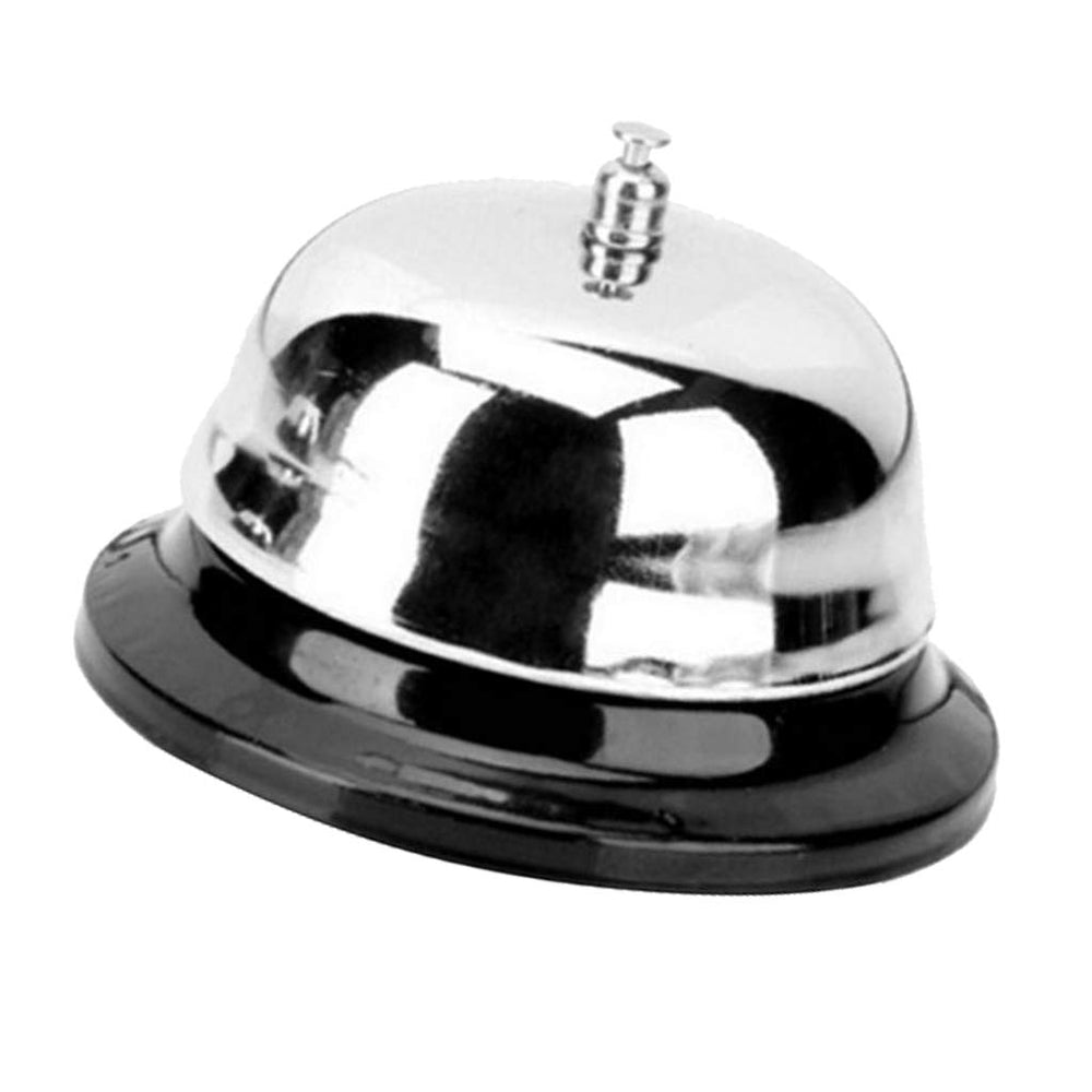"TABLE BELL 3.5"" CHROME PLATED" - Mabrook Hotel Supplies