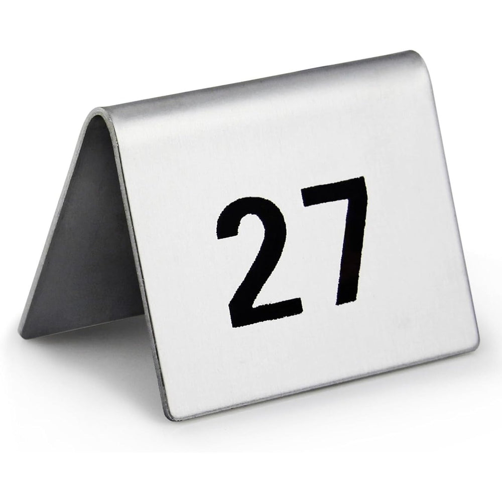 TABLE NUMBERS S/S 1-50 - Mabrook Hotel Supplies