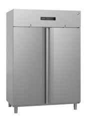 (73G3.12LMV.20) Advance F 140-3 C U 2/1 GN Deep Double Door Freezer with Right Hand Hinged Reversible Door - 4 Shelves each Doors and Castors Included. - Mabrook Hotel Supplies