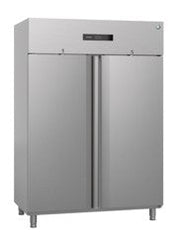 (73G3.12NMV.20) Advance K 140-3 C U 2/1 GN Deep Double Door Refrigerator with Right Hand Hinged Reversible Door - 4 Shelves each Doors and Castors Included. - Mabrook Hotel Supplies