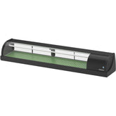 180cm Sushi Case Black Finish , Compressor on Right Side. - Mabrook Hotel Supplies