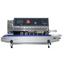 Horizontal Continuous Band Sealer with Ink-Jet Printing and Coding Function. No Warranty on Belt, Heater, Teflon Sheet, Ink Roll.