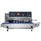 Horizontal Continuous Band Sealer with Ink-Jet Printing and Coding Function. No Warranty on Belt, Heater, Teflon Sheet, Ink Roll.