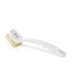 IGEAX RECTANGULAR BRUSH WITH HANDLE, WHITE, MEDIUM BRISTLE RESISTANT TO HIGH TEMPERATURES - Mabrook Hotel Supplies