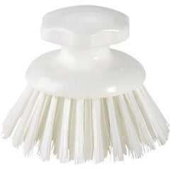IGEAX ROUND BRUSH, WHITE, MEDIUM BRISTLE. - Mabrook Hotel Supplies