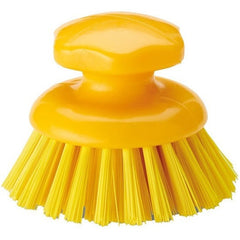 IGEAX ROUND BRUSH, YELLOW, MEDIUM BRISTLE. - Mabrook Hotel Supplies