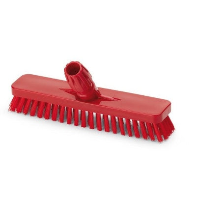IGEAX WASHING BRUSH 30 CM, RED, MEDIUM BRISTLE - Mabrook Hotel Supplies