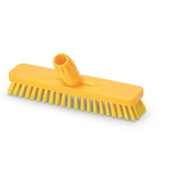IGEAX WASHING BRUSH 30 CM, YELLOW, MEDIUM BRISTLE - Mabrook Hotel Supplies