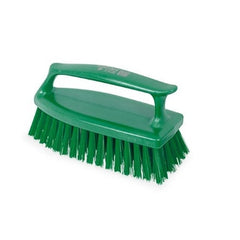 IGEAX BRUSH WITH VERTICAL STAND HANDGRIP, GREEN, MEDIUM BRISTLE. - Mabrook Hotel Supplies