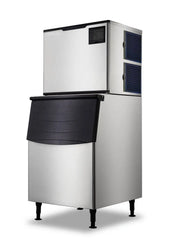 315kg/24h Dice Ice Cube Machine with Bin B-375. - Mabrook Hotel Supplies