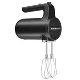 KITCHENAID CORDLESS 7 SPEED HAND MIXER - BLACK MATT BLACK MATT