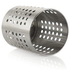 Flatware Cylinder with Straight Beeded Edge 4.75X5.5". - Mabrook Hotel Supplies