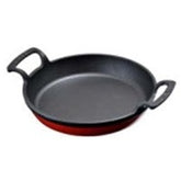 LAVA ROUND DISH RED - š?20 CM