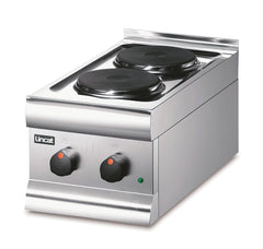 S/S ELECTRIC COUNTERTOP / BOILING TOP 2 PLATES - W 300 mm - 3.0 kW. - Mabrook Hotel Supplies