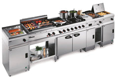 S/S GAS BOILING TOPS 6 BURNERS COUNTERTOP. - Mabrook Hotel Supplies