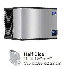 Indigo NXT™ Half Dice Cube Ice Machine Head - 249 Kg / 24Hrs, Air Cooled (Old Code: MAN-IYT0450A). - Mabrook Hotel Supplies