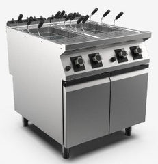 (MAMC0005009) 42 + 42 Ltr Double Well Gas Pasta Cooker with (MA97336000 - ACPC1/3 Single 1/3 Basket). - Mabrook Hotel Supplies