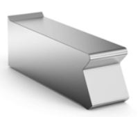 200MM NEUTRAL TOP UNIT. AISI 304 S/S. COUNTERTOP. DIM: 200X730X250 MM. - Mabrook Hotel Supplies