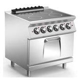 4 Zone Ceramic Cooker with Electric Oven.