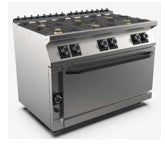 (MAMC0000160) 120 cm 6 Gas Burner Gas Maxi Oven Range. - Mabrook Hotel Supplies