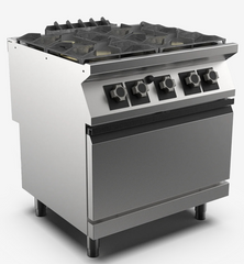 Mareno/ 80 cm 4 Gas Burner Gas Oven Range.