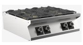 (MAMC0002989) 80 cm 4 Gas Burne Boiling Top. - Mabrook Hotel Supplies