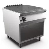 (MAMC0000220) 80 cm Gas Cast Iron Solid Top Plate with Removable Bullseye on Open Stand. - Mabrook Hotel Supplies