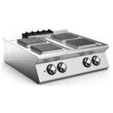 4 Electric Square HotPlates with Top Hob.