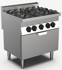 Mareno/ 70 RANGE 80 cm 4 Gas Burner Gas Oven Range.