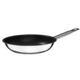 (0149.02445.41) S/S FRYPAN, NON STICK COATED , MIRROR FINISHED, Size:24X04 cm.
