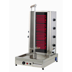 Electric Doner Grill Machine - Lower Drive - 4 Radians - Mabrook Hotel Supplies