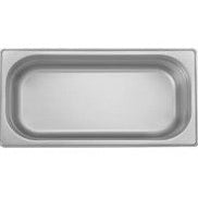 (0311.13100.60) S/S GASTRONORM CONTAINER GN 1/3-100 , Size: 176X325X100 mm , Cap: 4 Ltr.