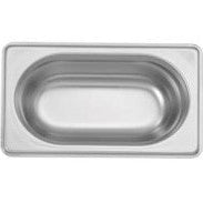 (0311.19100.60) S/S GASTRONORM CONTAINER GN 1/9-100 , Size: 176X108X100 mm, Cap: 1 Ltr.