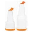 POURING CONTAINER, LENGTH: 39 CM, DIA:12.5 CM, CAPACITY: 2.5 LITER ORANGE