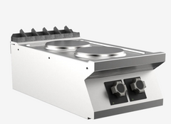 Mareno/ 70 RANGE 2 Circular Hotplate Electric Boiling Top.