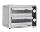 Mechanical Electric Oven Hideo 2/40 Glass & Light - 2 Thermostats. - Mabrook Hotel Supplies