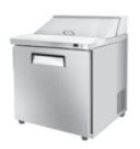 (TSSP-29) 1 Door Salad and Sandwich Preparation Table with 1 Shelves, Dim: 735x799x1144 mm (WxDxH). - Mabrook Hotel Supplies