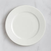 RONDO FLAT PLATE, COLOR: IVORY, DIA: 20.8 CM, HEIGHT: 2.2 CM - Mabrook Hotel Supplies