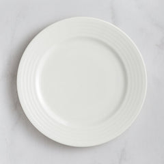 RONDO FLAT PLATE, COLOR: IVORY, DIA: 20.8 CM, HEIGHT: 2.2 CM - Mabrook Hotel Supplies