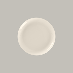 BONE CHINA FEDRA COUPE PLATE, COLOR: IVORY, DIA: 26.8 CM, HEIGHT: 2.7 CM - Mabrook Hotel Supplies