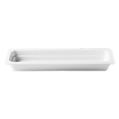 BUFFET GN PAN RECTANGLE GN 2/4, DIM: 53X16.2X6.5 CM, CAP: 260 CL/ 88 OZ - Mabrook Hotel Supplies