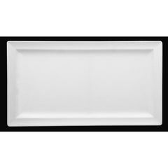 CLASSIC RECTANGLE PLATE, COLOR: IVORY, DIM.: 38.5X21X2.4 CM