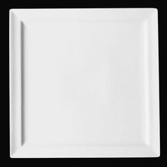CLASSIC FLAT SQUARE PLATE, COLOR: IVORY, DIM.: 30 CMX30X2.3 CM