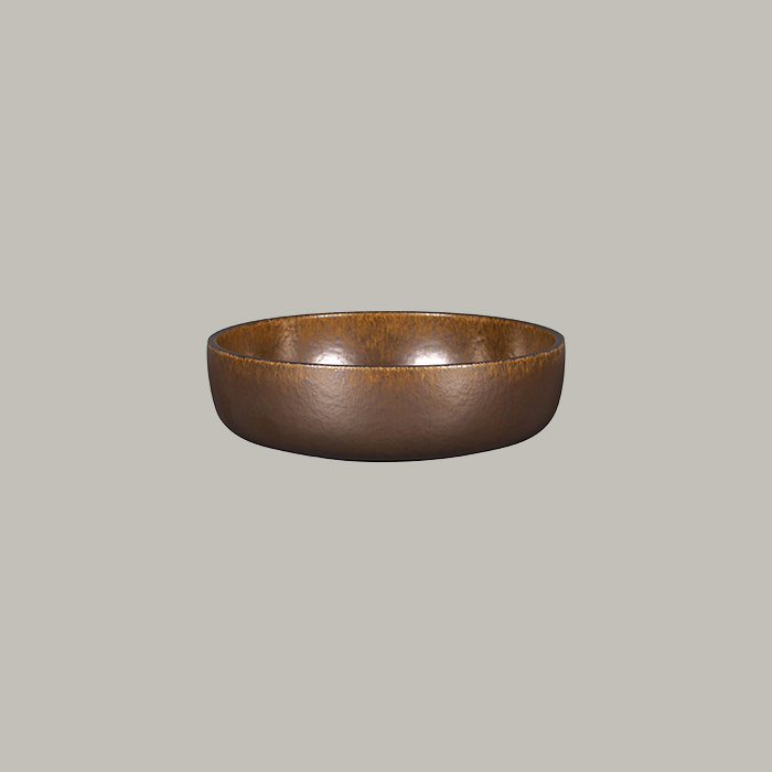 EASE BOWL , COLOR: RUST, DIA: 20 CM, HEIGHT: 5.8 CM, CAP: 40.5 OZ/ 120 CL - Mabrook Hotel Supplies
