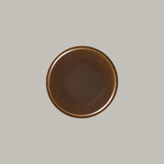 EASE FLAT COUPE PLATE, COLOR: RUST, DIA: 23.8 CM, HEIGHT: 2.2 CM - Mabrook Hotel Supplies