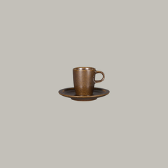 EASE ESPRESSO CUP, COLOR: RUST, DIA: 5.8 CM, HEIGHT: 6.9 CM, CAP: 3 OZ/ 9 CL, SAUCER CODE: EASA13RT - Mabrook Hotel Supplies