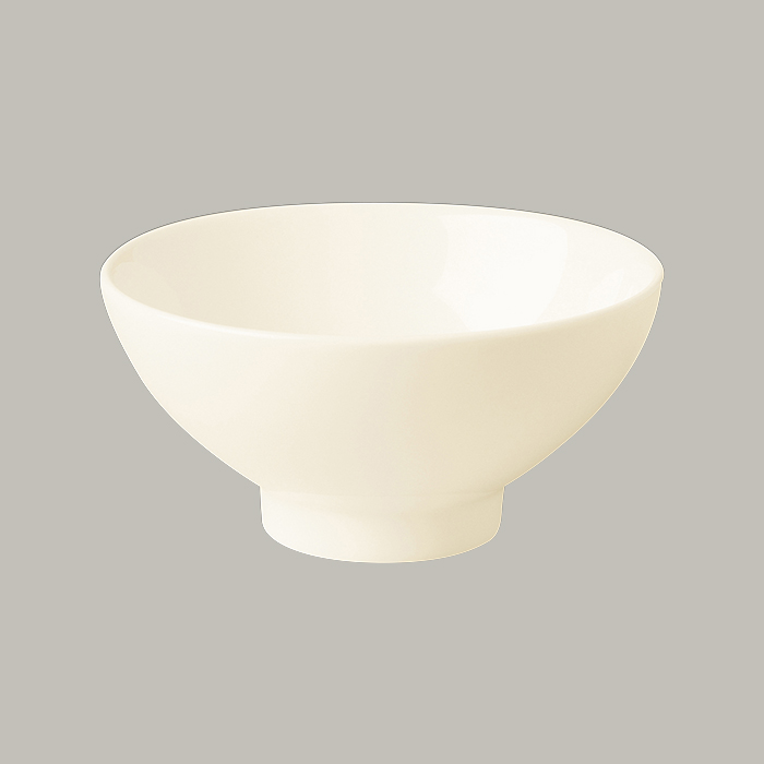 FINE DINE ROUND BOWL, COLOR: IVORY, DIA: 14 CM, HEIGHT: 6.9 CM, CAP: 15.4 OZ/ 45 CL, LID CODE: FDBI14LD - Mabrook Hotel Supplies
